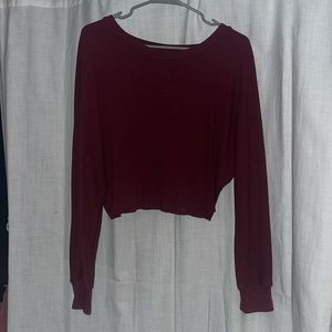 Maroon sweater